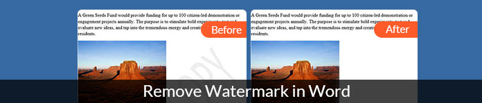 how to remove watermarks from word document