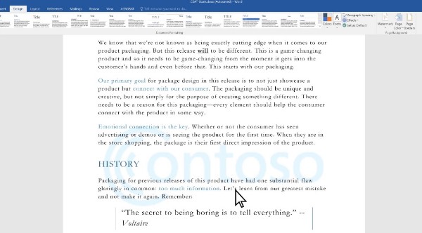 remove a second page in word 2016 for mac
