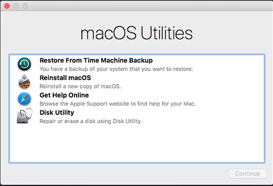 restoring time machine backup to new mac