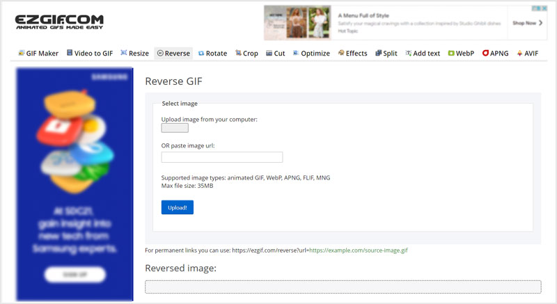 Resize a GIF Animation – Online GIF Tools