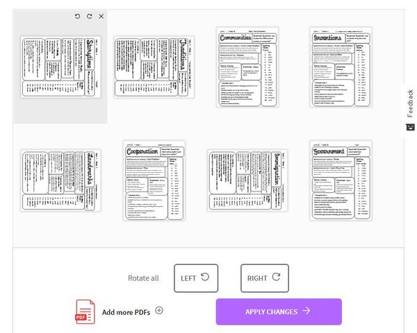 rotate pdf page online free