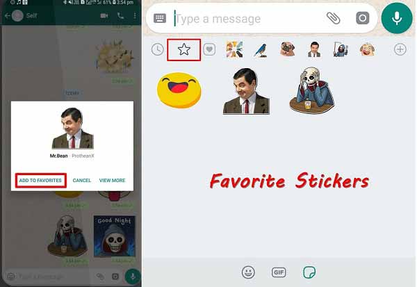 How To Create Whatsapp Stickers - GIF Sticker Packs In Whatsapp