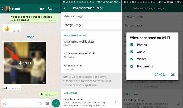 Как сохранить фото из whatsapp в галерею на андроид