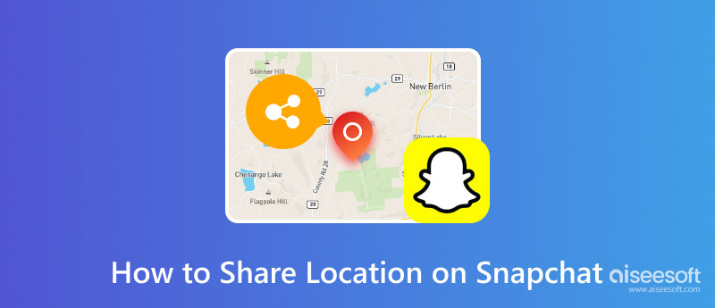 Share Location on Snapchat