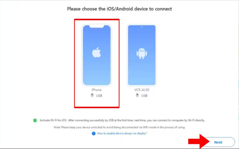 Select Ios Device