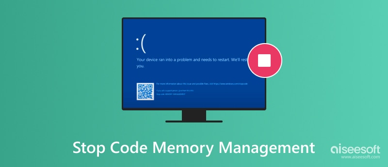 Stop Code Memory Management