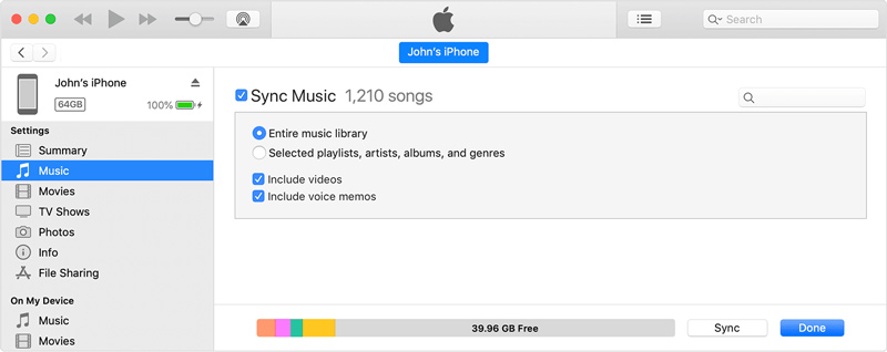 Transfer Music From Itunes To Iphone Sync Way