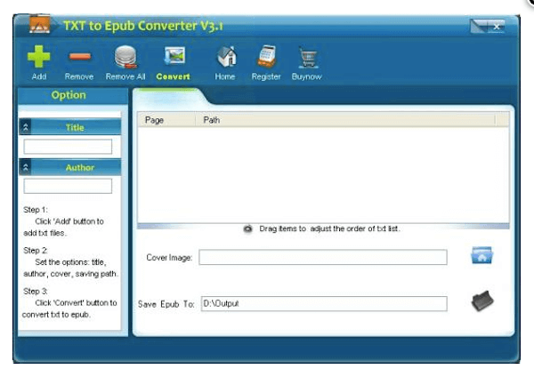txt to epub converter online