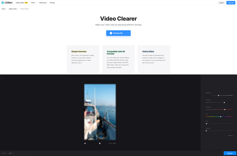 Make A Blurry Video Clear Online Clideo