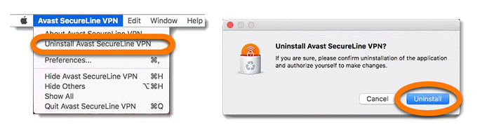 uninstall avast cleanup pro macbook