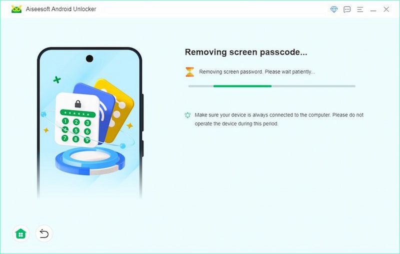 Removing Screen Fingerprint