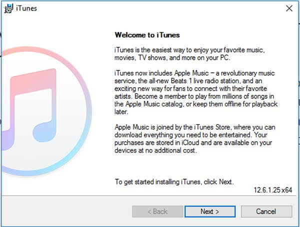 you need to install the latest version of itunes