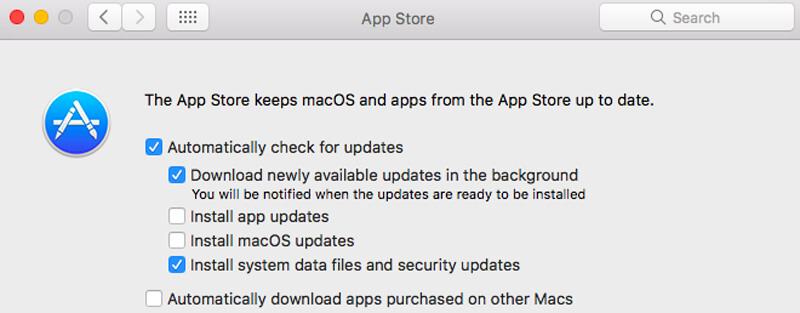 os update for mac
