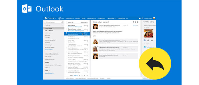 how to recall sent email outlook