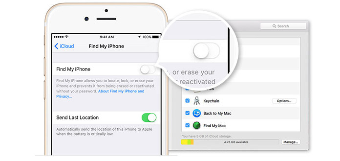disable find my iphone activation lock
