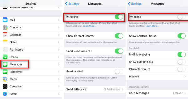 mac imessage not sending to non iphone