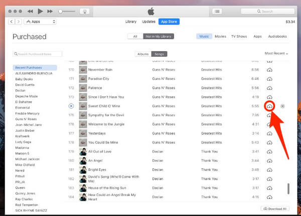 how to download music from icloud to mac