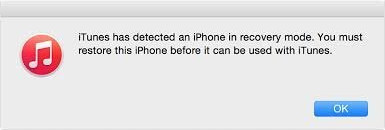 new itunes not detecting iphone