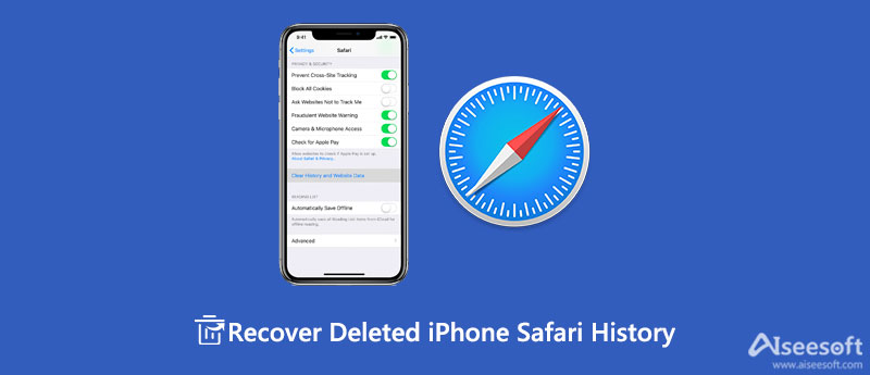 apple safari recover deleted history