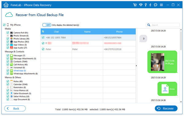 how to copy my whatsapp messages to icloud and download it on pc