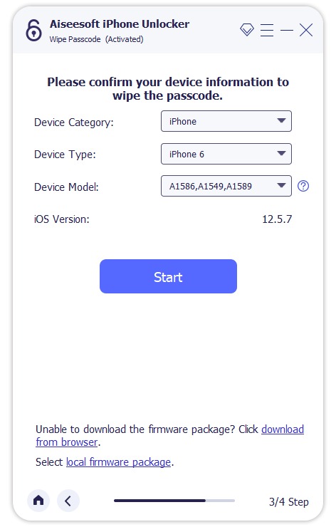 downloading Aiseesoft iPhone Unlocker 2.0.20