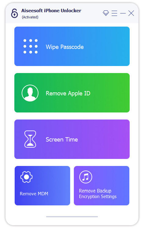 download the new version Aiseesoft iPhone Unlocker 2.0.28