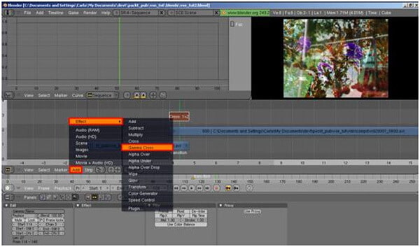 blender video editor