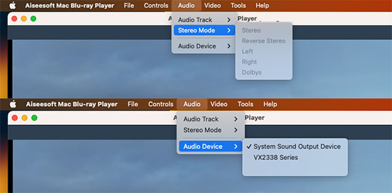 Audio Settings