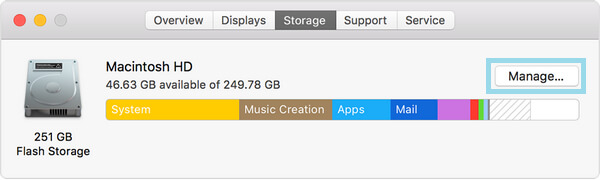 mac cleaner storage