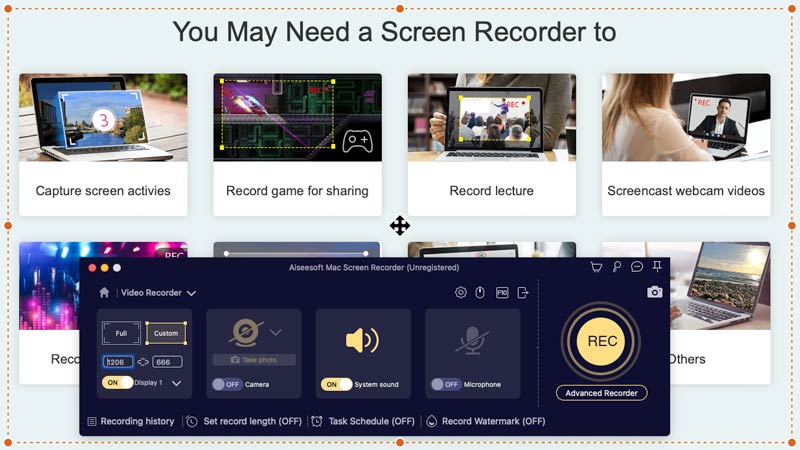 does screen recording on mac record sound
