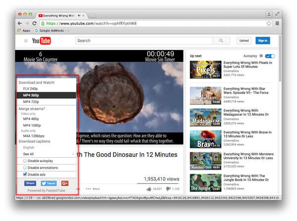 download youtube videos for free mac chrome