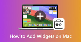 Add Widgets on Mac