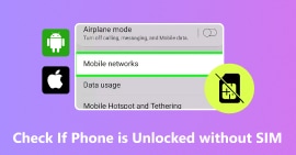 Check If Phone is Unlocked Without SIM