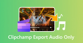 Clipchamp Export Audio Only