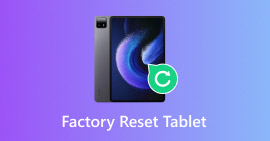 Factory Reset Tablet