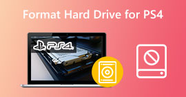 Format Hard Drive for PS4