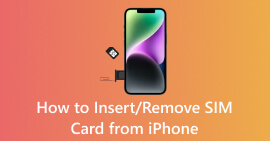 Insert Remove Sim Card from iPhone