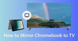 将 Chromebook 镜像到电视
