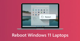 Reboot Windows 11 Laptops