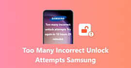 Too Many Incorrect Unlock Attempts Samsung