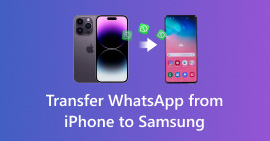 Transfer WhatsApp from iPhone to Samsung