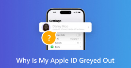 Why is My Apple ID Greyed Out