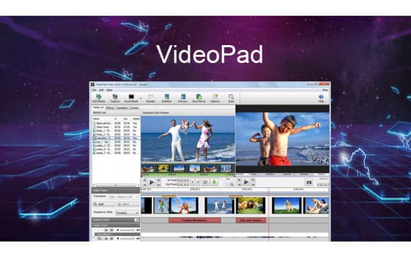 videopad video editor adobe premiere