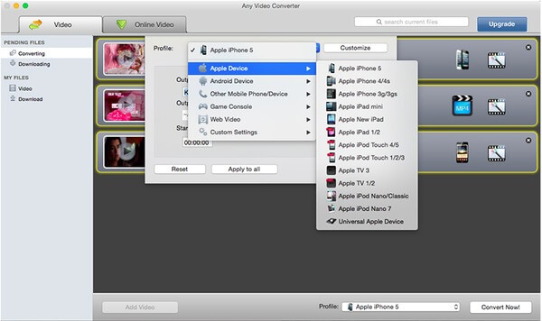 where is converted file on mac from any video converter app