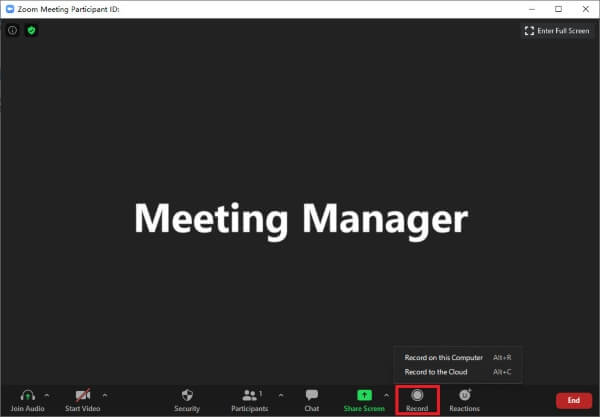 how to record a zoom meeting with sound
