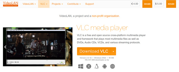 VLC 媒体播放器下载