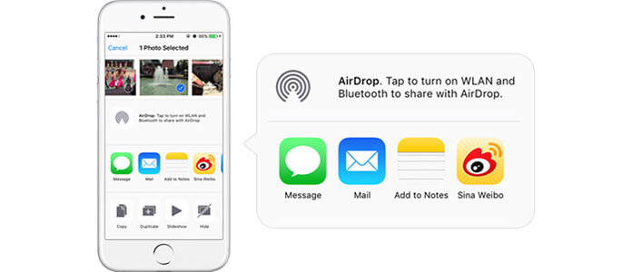 use airdrop from mac to iphone