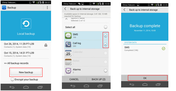 how to open htc sms backup file on pc