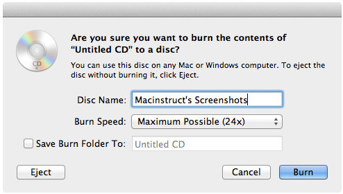 free download burn cd for mac