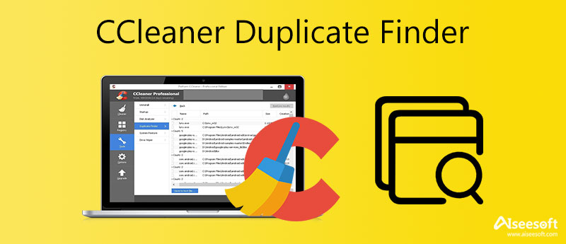 ccleaner mac duplicate finder